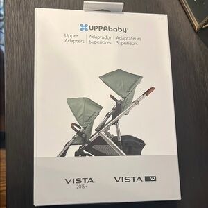 UPPAbaby Vista V2 Upper Adapters - Gray